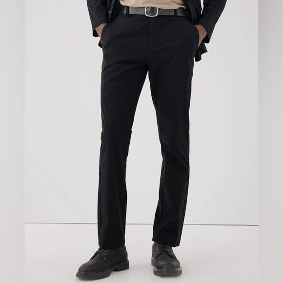 Pact Other - Pact Men's Boulevard Brushed Twill Pant Black